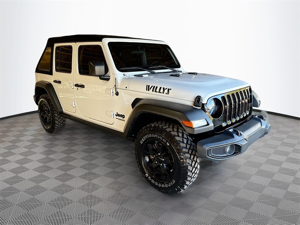 Used 2021 Jeep Wrangler Unlimited Willys SUV