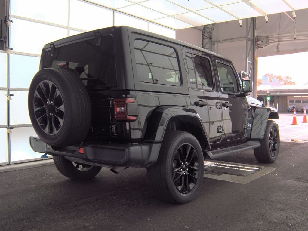 Used 2023 Jeep Wrangler 4xe Sahara 4XE with VIN 1C4JJXP62PW514086 for sale in Plantation, FL