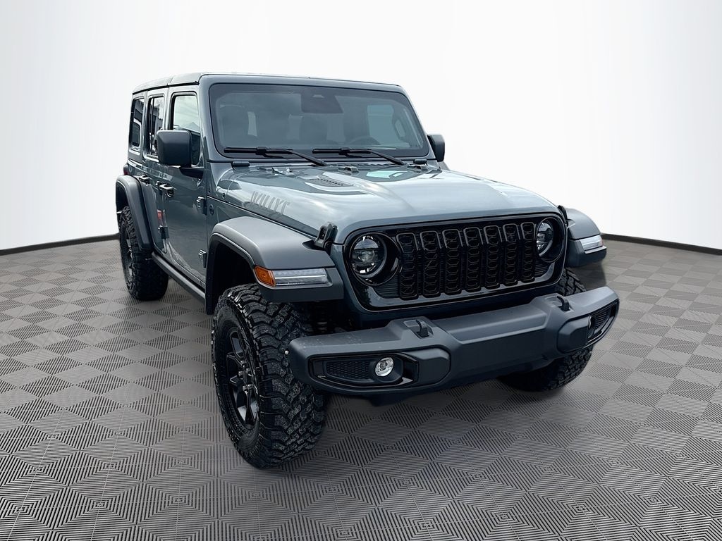 New 2026 Jeep Wrangler 4-DOOR WILLYS Sport Utility