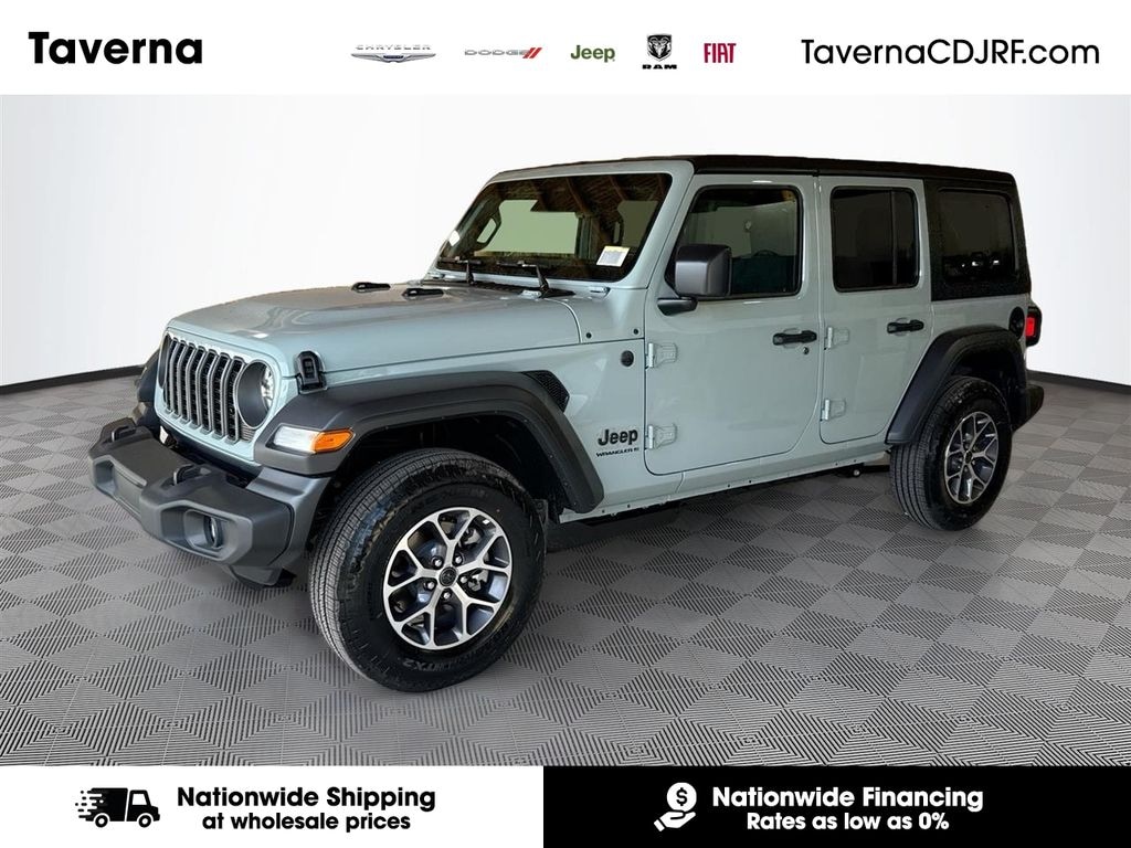 New 2026 Jeep Wrangler 4-DOOR SPORT S Sport Utility