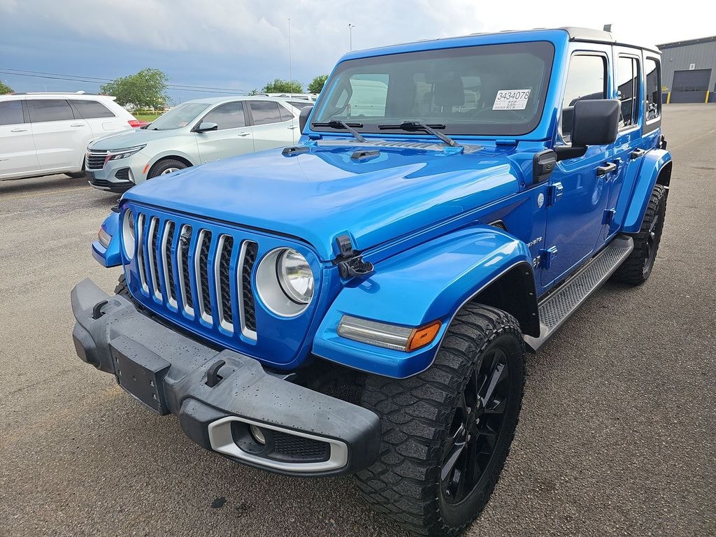 Used 2021 Jeep Wrangler Unlimited Sahara 4xe SUV