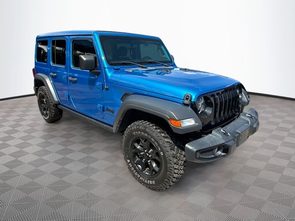 Used 2022 Jeep Wrangler Unlimited Willys SUV