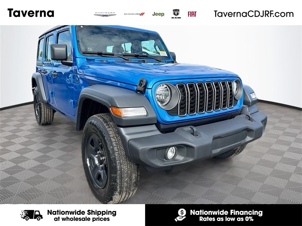 New 2026 Jeep Wrangler 4-DOOR SPORT Sport Utility