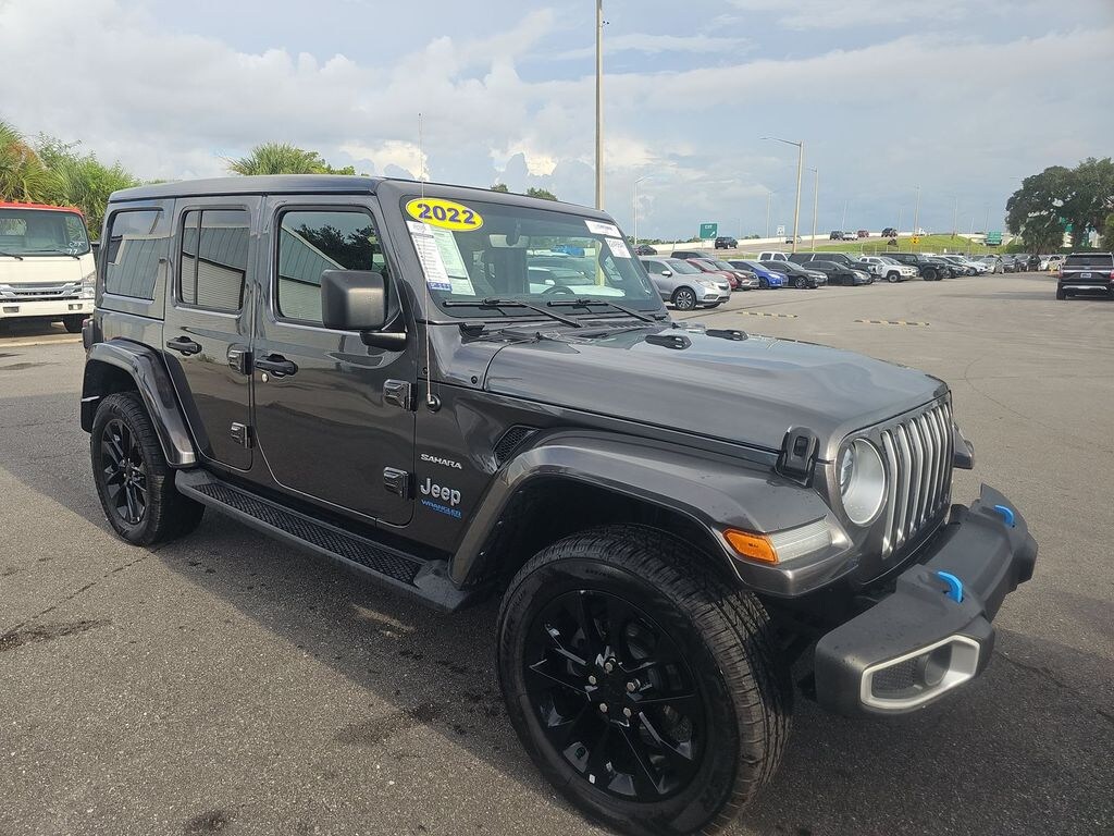 Used 2022 Jeep Wrangler Unlimited Sahara 4xe SUV