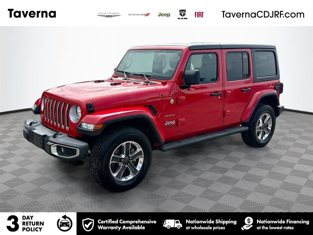Used 2022 Jeep Wrangler Unlimited Sahara SUV