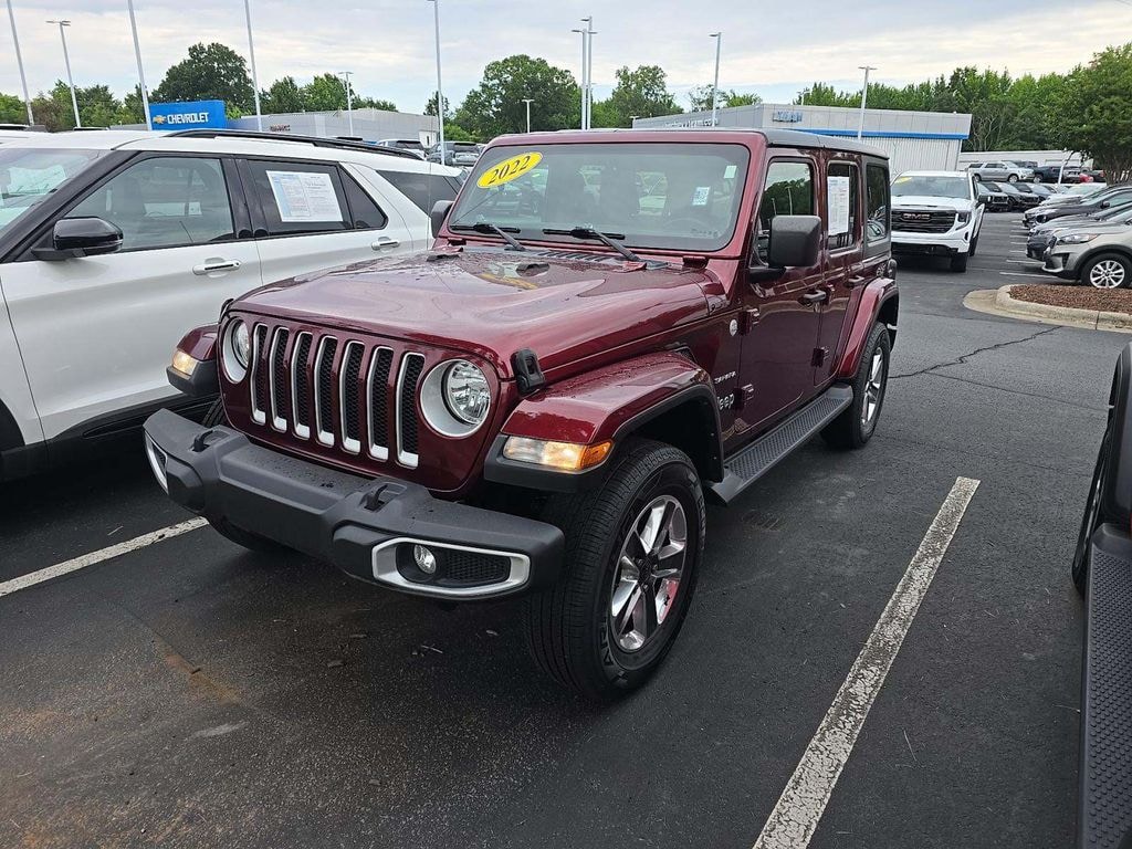 Used 2022 Jeep Wrangler Unlimited Sahara SUV