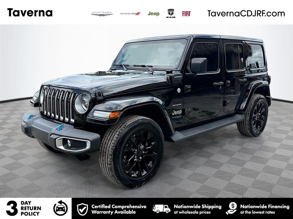 Used 2022 Jeep Wrangler Unlimited Sahara 4xe SUV