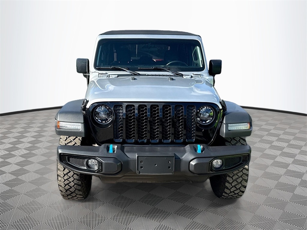 Used 2023 Jeep Wrangler 4xe Willys 4XE with VIN 1C4JJXN66PW599338 for sale in Plantation, FL