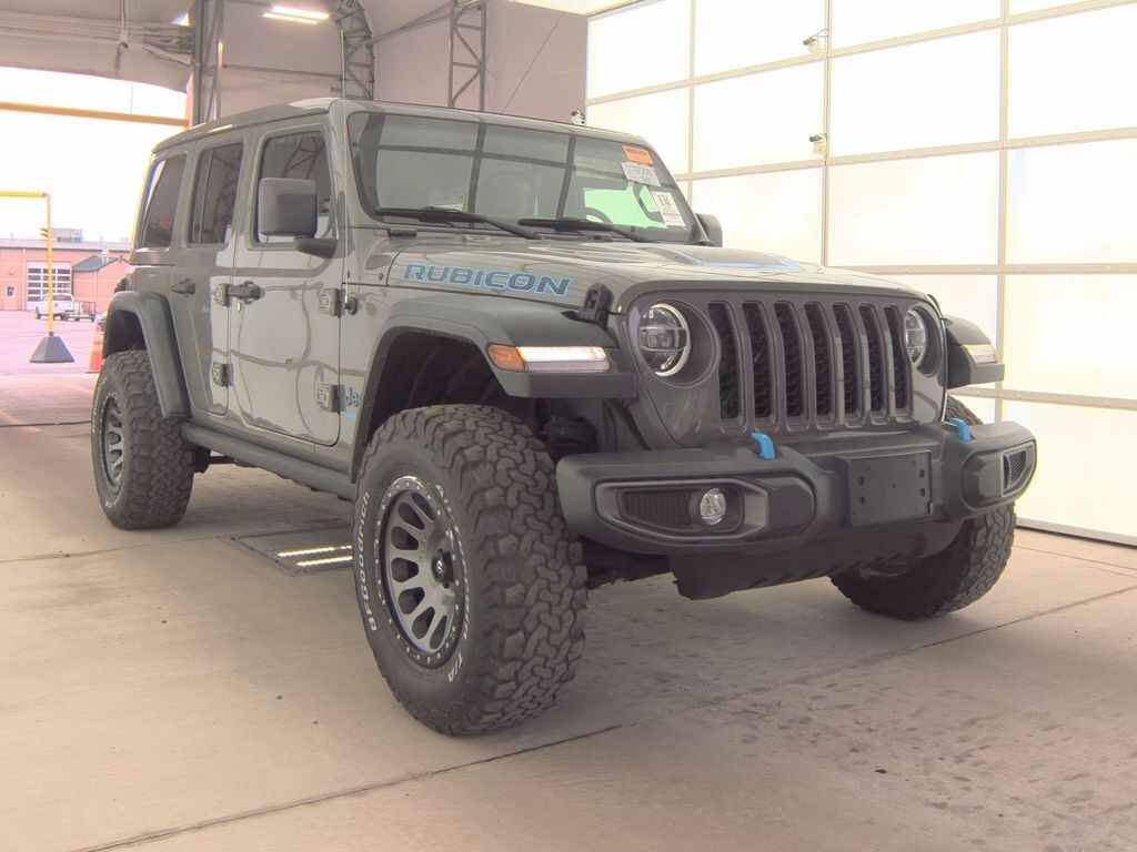 Used 2021 Jeep Wrangler Unlimited Rubicon 4xe SUV