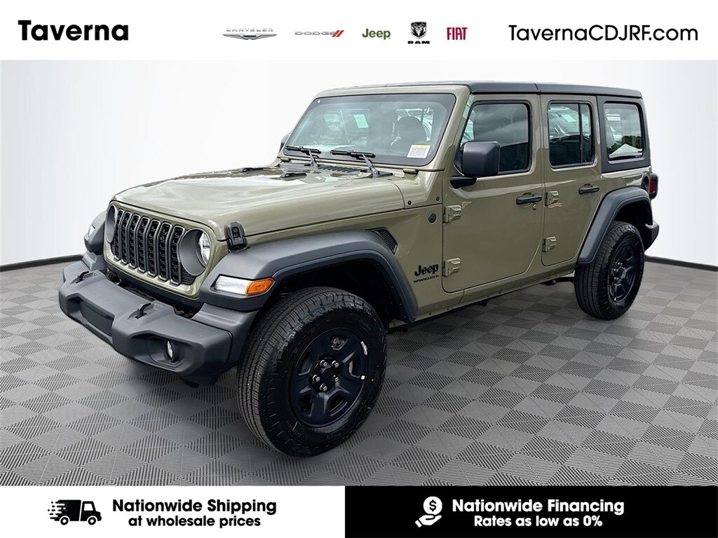 New 2026 Jeep Wrangler 4-DOOR SPORT Sport Utility