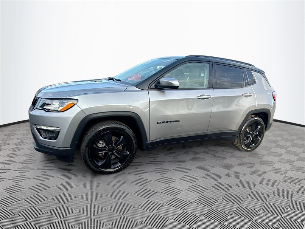 Used 2021 Jeep Compass Altitude with VIN 3C4NJCBB5MT505284 for sale in Plantation, FL
