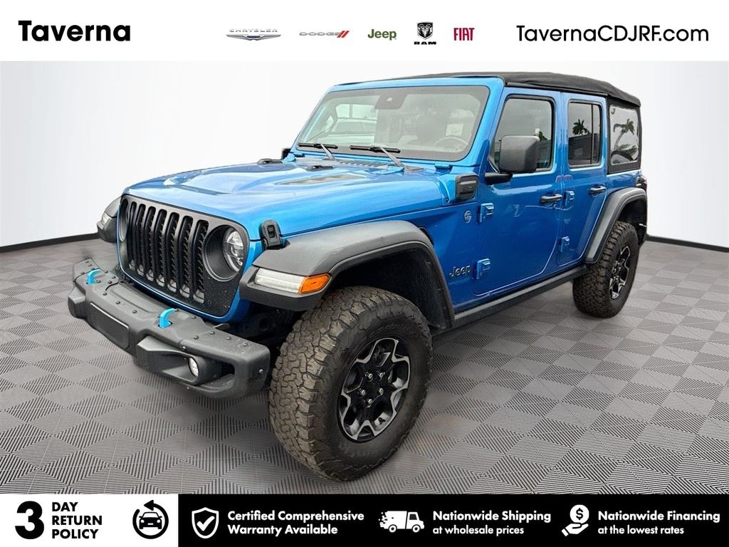 Used 2022 Jeep Wrangler Unlimited Rubicon 4xe SUV