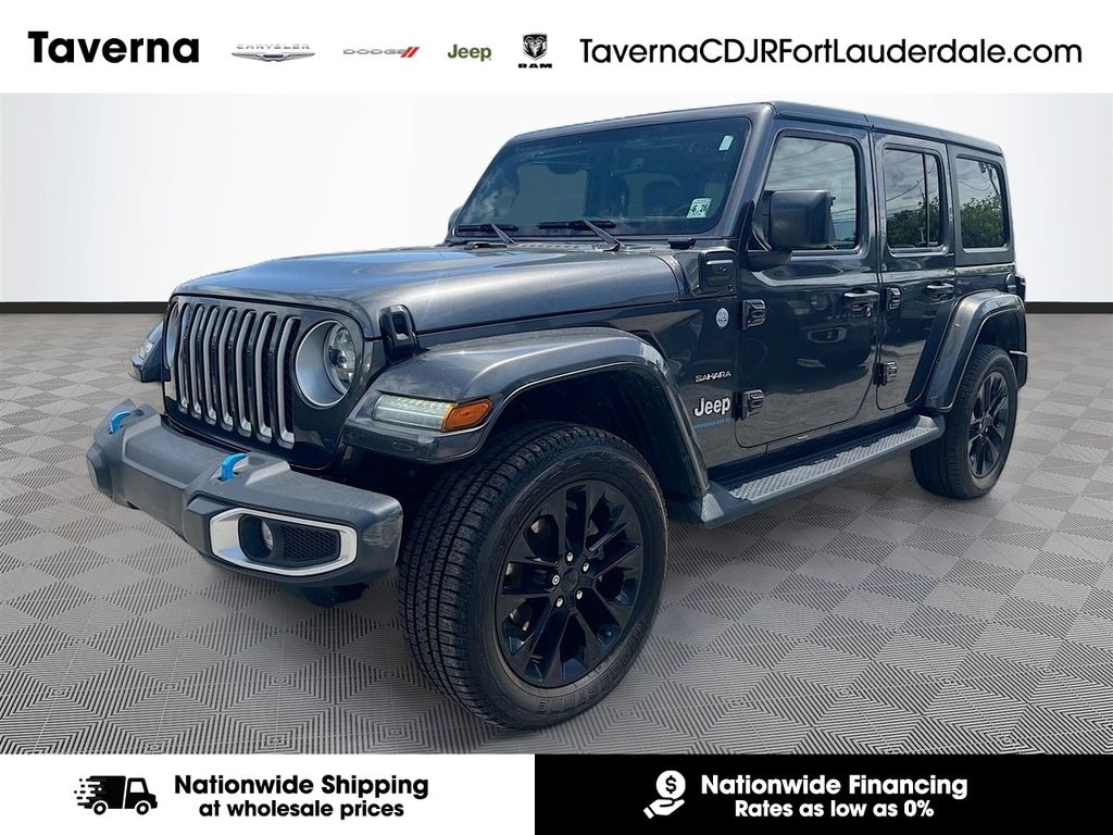 Used 2023 Jeep Wrangler 4xe Sahara SUV