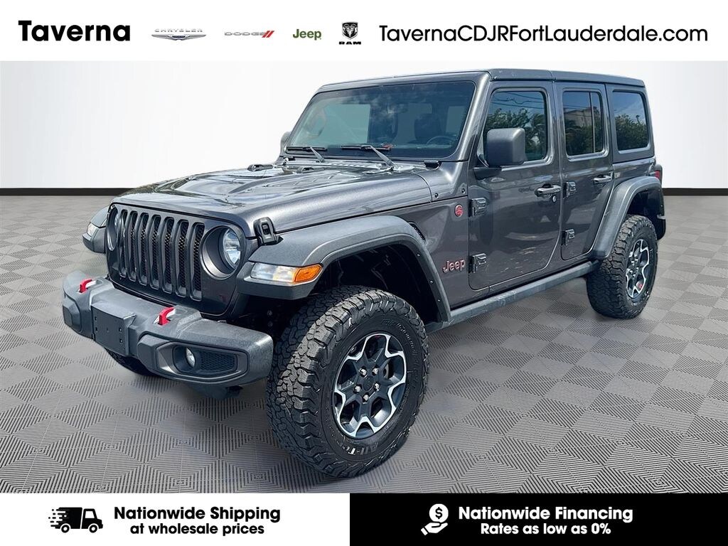 Used 2023 Jeep Wrangler 4-DOOR RUBICON 4X4 SUV