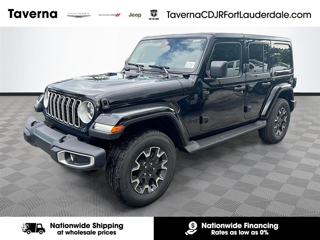New 2026 Jeep Wrangler 4-DOOR SAHARA Sport Utility