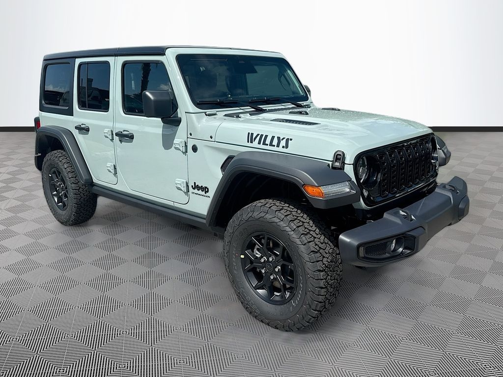 New 2026 Jeep Wrangler 4-DOOR WILLYS Sport Utility