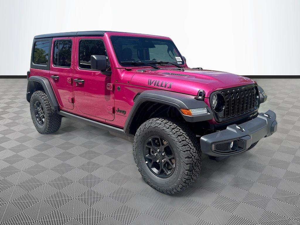 New 2026 Jeep Wrangler 4-DOOR WILLYS Sport Utility