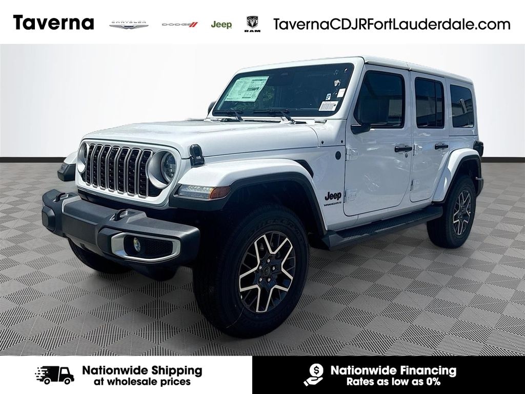 New 2026 Jeep Wrangler 4-DOOR SAHARA Sport Utility