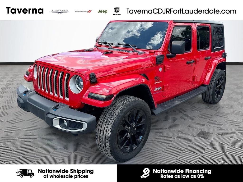Used 2023 Jeep Wrangler 4xe Sahara SUV