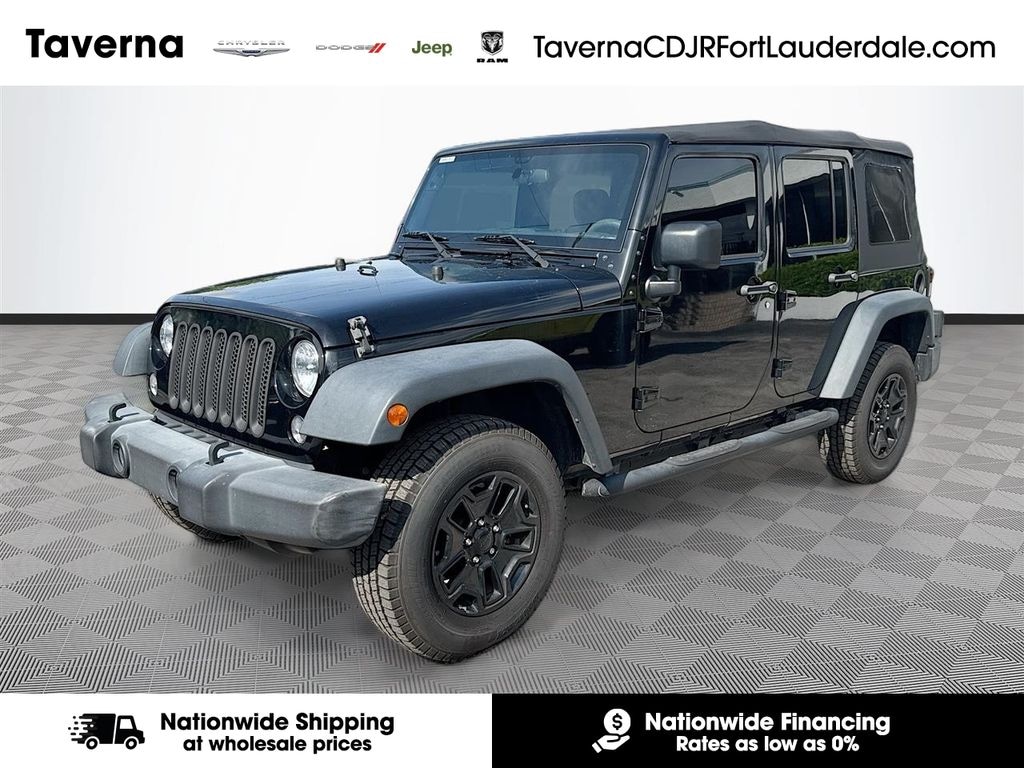 Used 2018 Jeep Wrangler JK Unlimited Sport 4x4 SUV