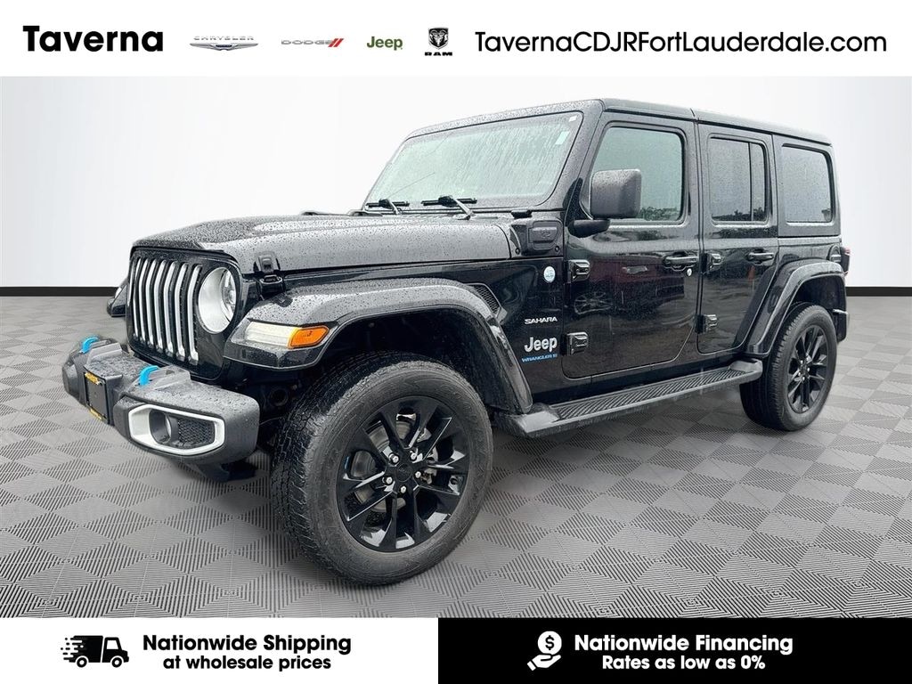 Certified 2023 Jeep Wrangler 4xe Sahara SUV