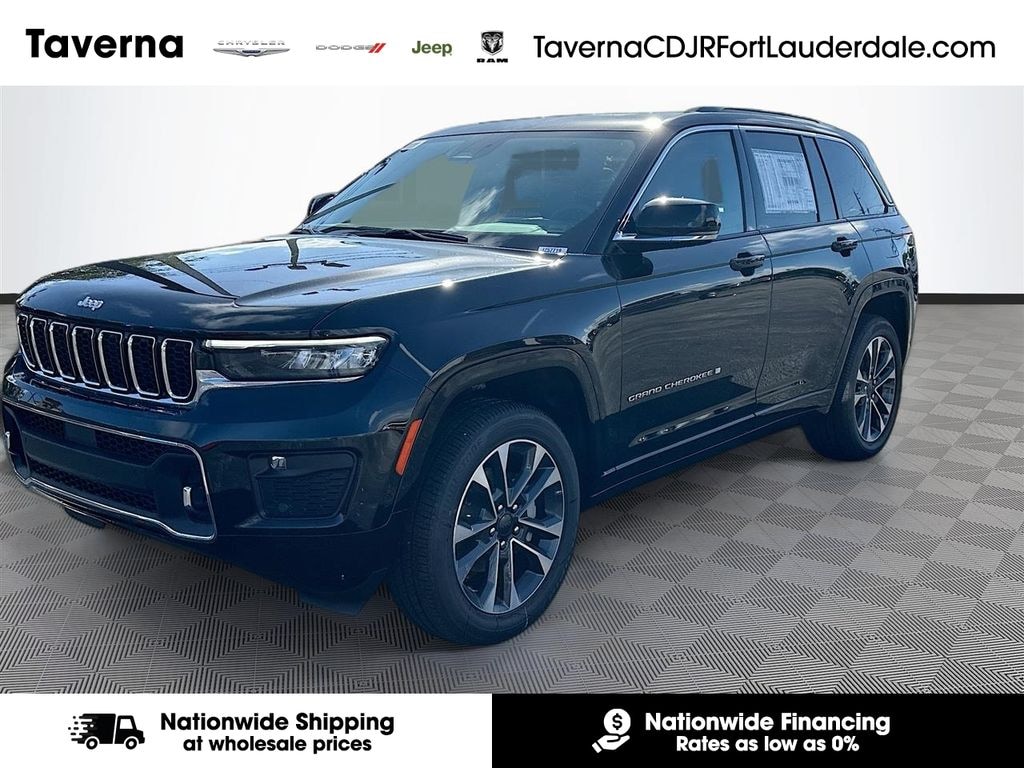 New 2025 Jeep Grand Cherokee OVERLAND 4X4 Sport Utility