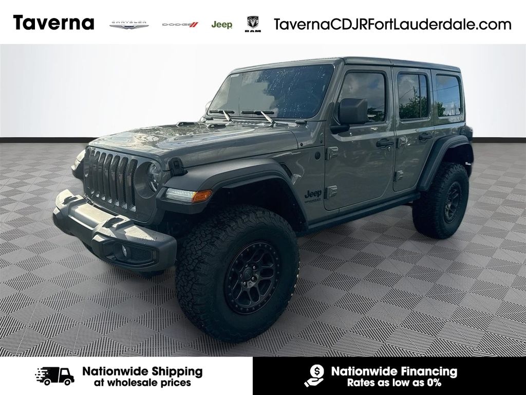 Certified 2022 Jeep Wrangler Unlimited Sport SUV
