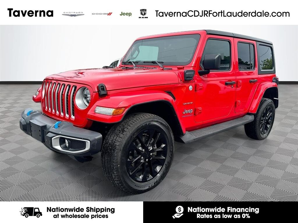 Used 2023 Jeep Wrangler 4xe Sahara SUV