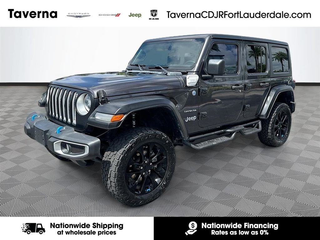 Used 2022 Jeep Wrangler Unlimited 4xe Sahara SUV