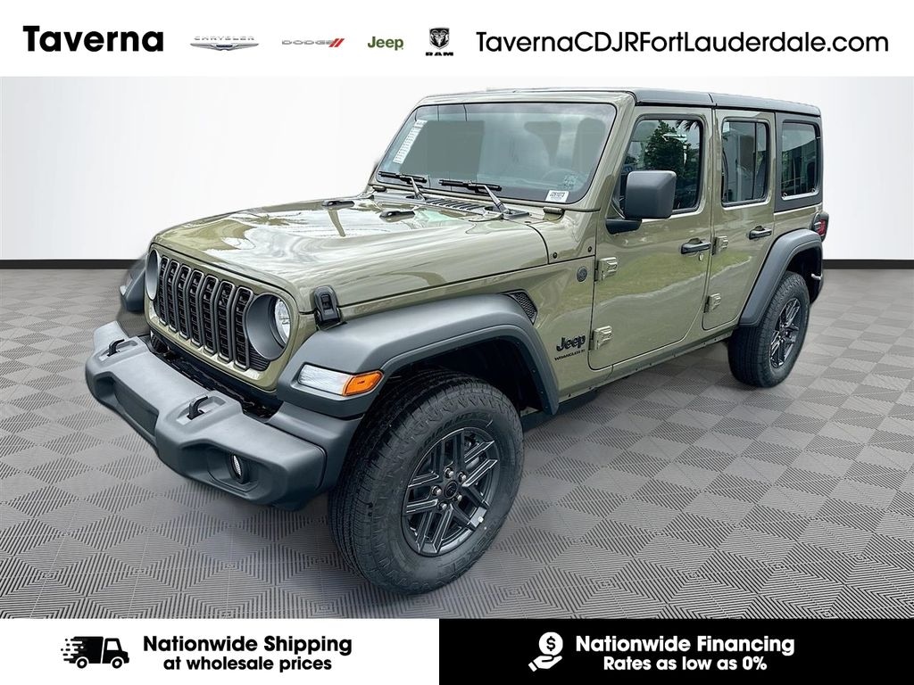 New 2026 Jeep Wrangler 4-DOOR SPORT Sport Utility
