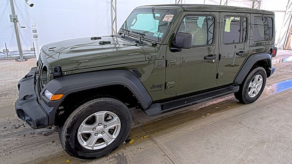 Used 2022 Jeep Wrangler Unlimited Sport SUV