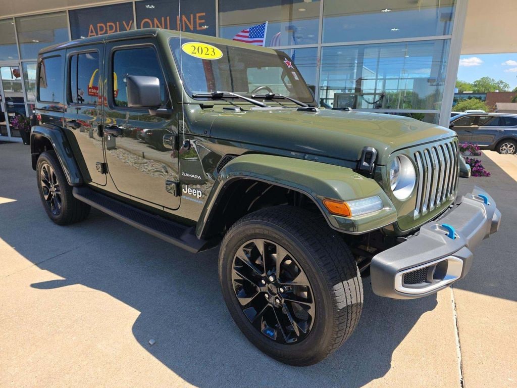 Used 2023 Jeep Wrangler 4xe Sahara SUV