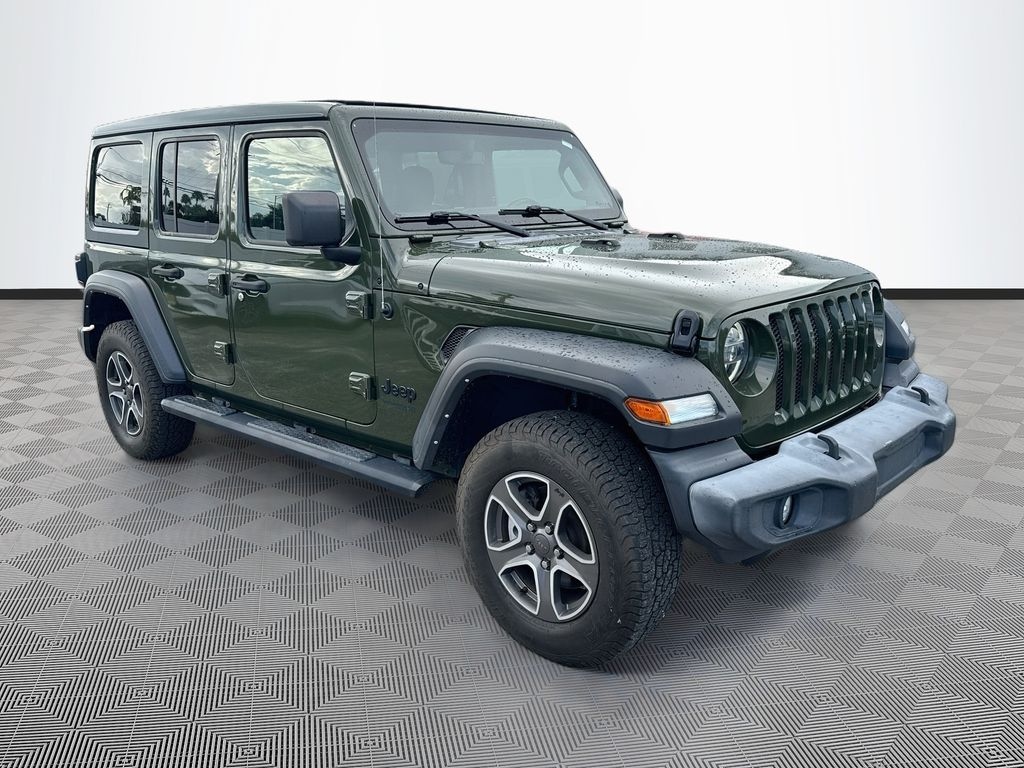 Certified 2022 Jeep Wrangler Unlimited Sport SUV