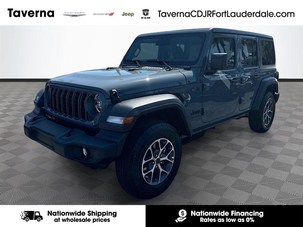 New 2026 Jeep Wrangler 4-DOOR SPORT S Sport Utility