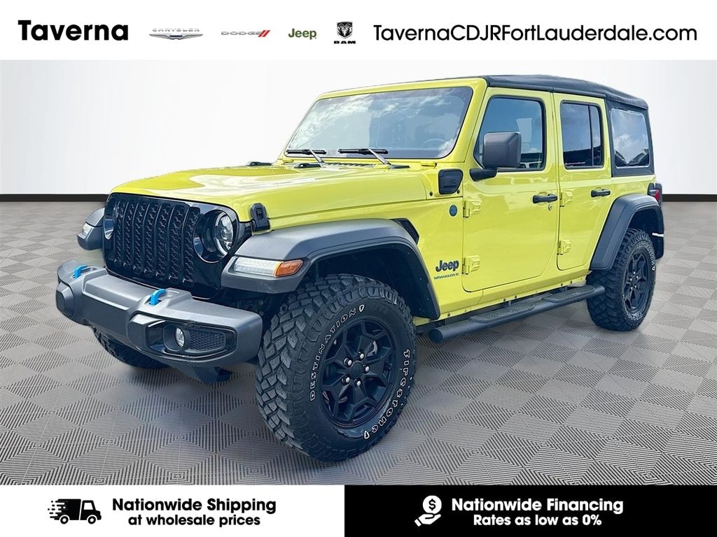 Used 2023 Jeep Wrangler 4xe SUV