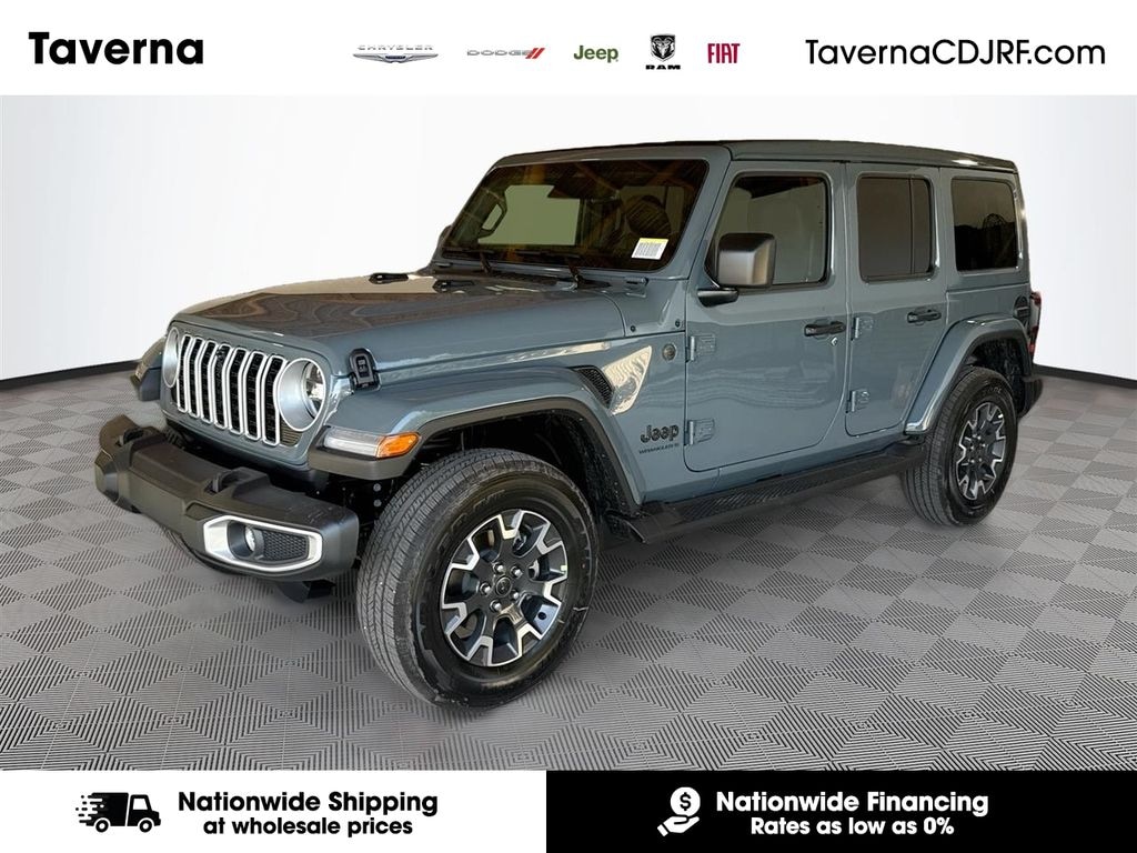 New 2026 Jeep Wrangler 4-DOOR SAHARA Sport Utility