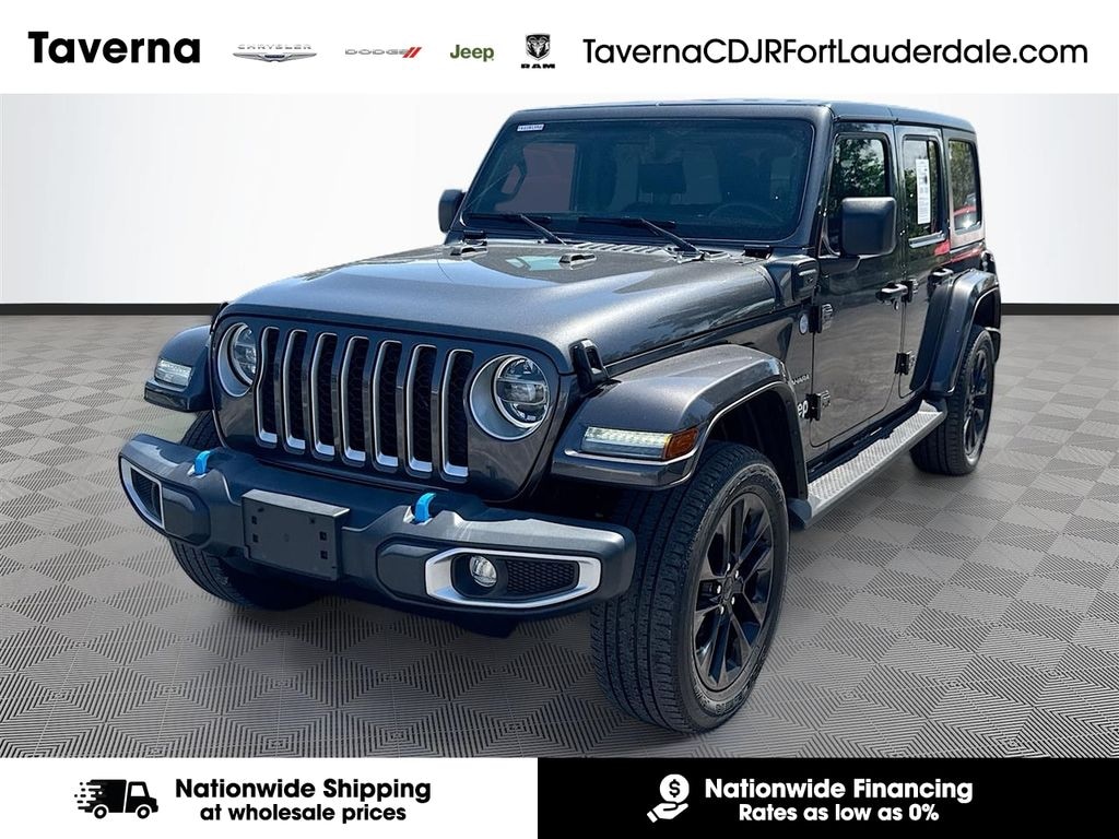 Used 2022 Jeep Wrangler Unlimited 4xe Sahara SUV