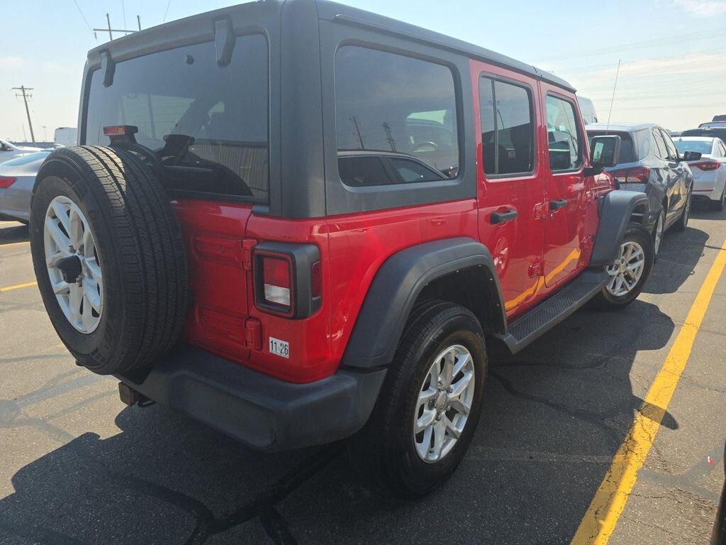 Used 2023 Jeep Wrangler 4-DOOR SPORT 4X4 SUV