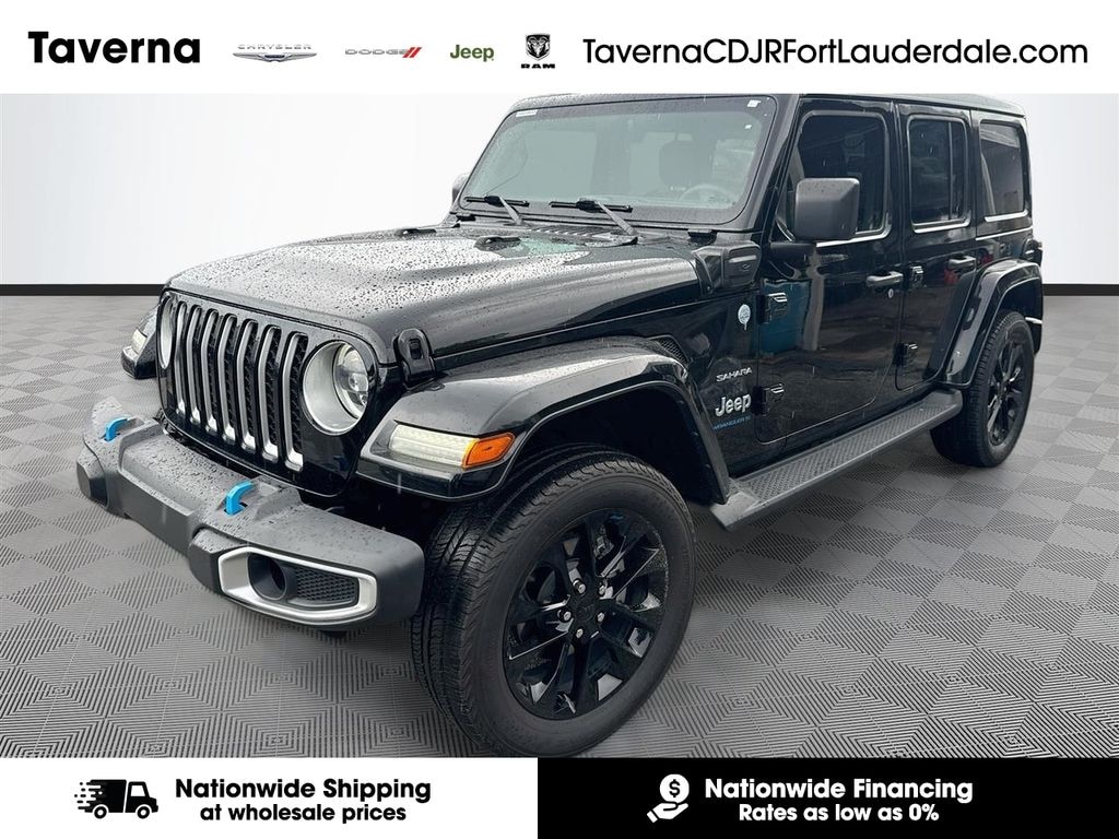 Certified 2023 Jeep Wrangler 4xe Sahara SUV