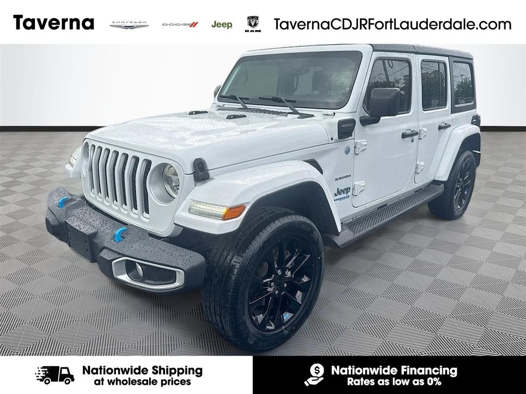 Certified 2022 Jeep Wrangler Unlimited 4xe Sahara SUV