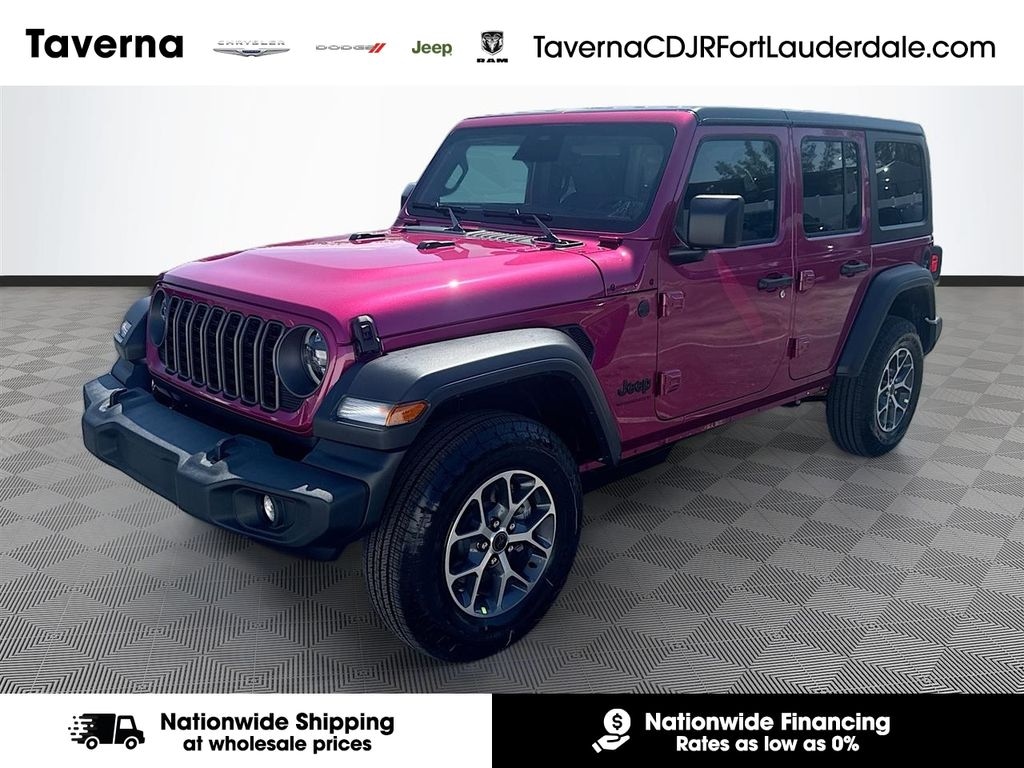 New 2026 Jeep Wrangler 4-DOOR SPORT S Sport Utility