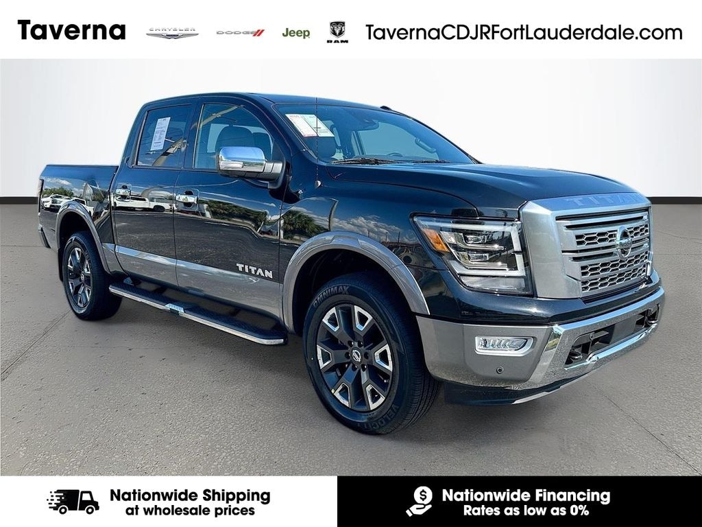 Used 2021 Nissan Titan Platinum Reserve Truck Crew Cab