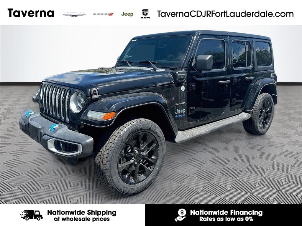 Certified 2022 Jeep Wrangler Unlimited 4xe Sahara SUV