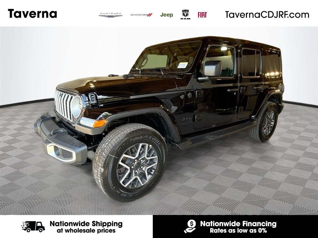 New 2026 Jeep Wrangler 4-DOOR SAHARA Sport Utility