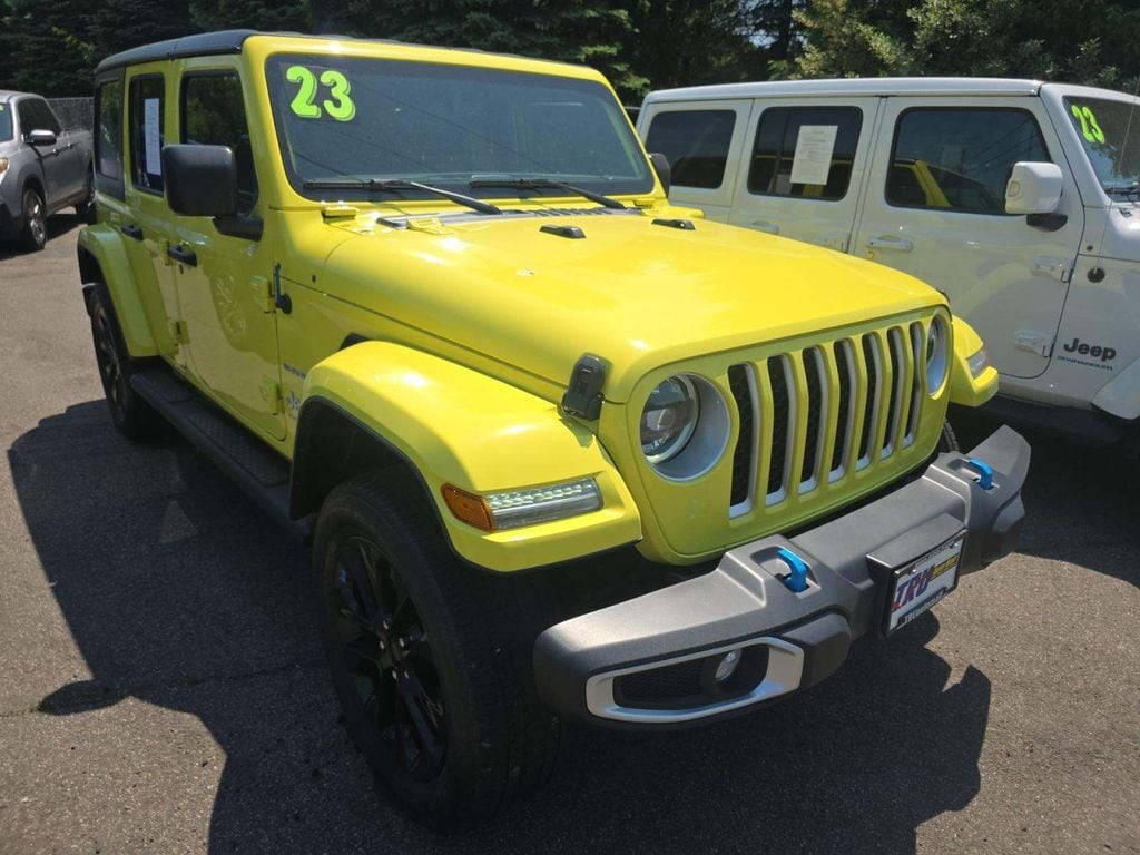 Used 2023 Jeep Wrangler 4xe Sahara SUV