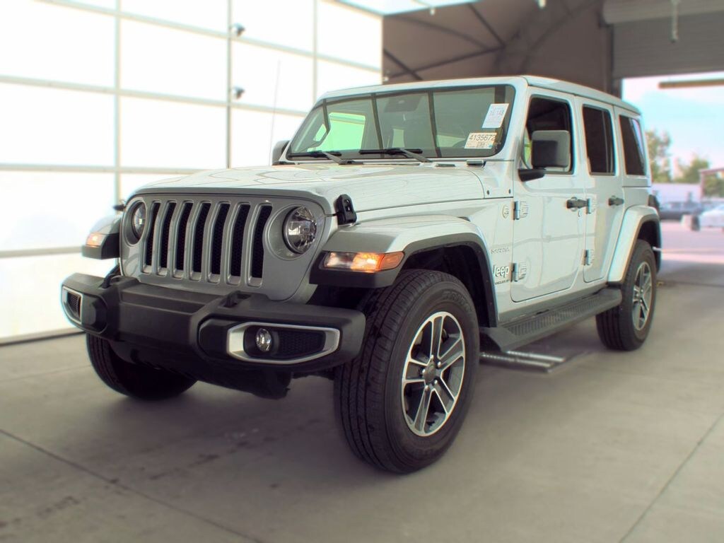 Used 2023 Jeep Wrangler 4-DOOR SAHARA 4X4 SUV