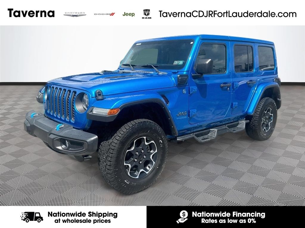 Certified 2022 Jeep Wrangler Unlimited 4xe Rubicon SUV