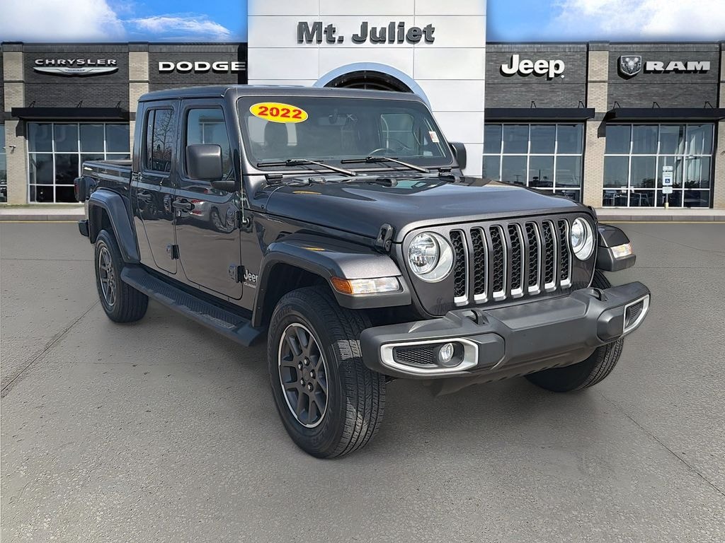 Used 2022 Jeep Gladiator Overland Truck Crew Cab