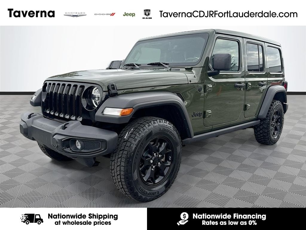 Used 2021 Jeep Wrangler Unlimited Sport SUV