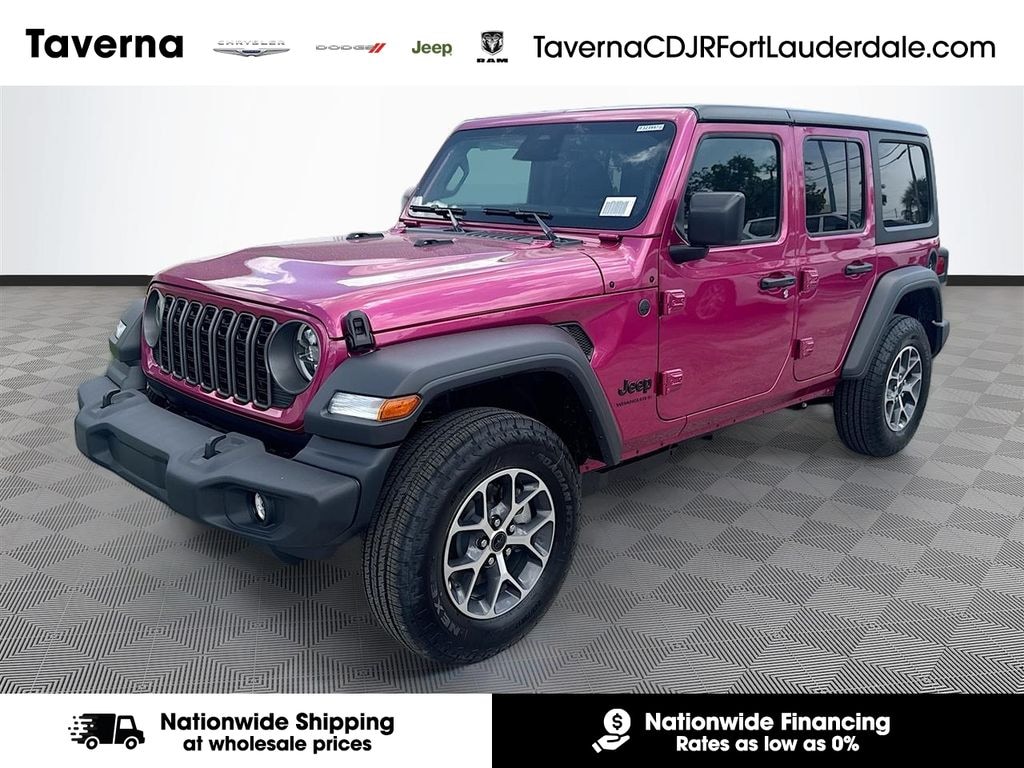New 2026 Jeep Wrangler 4-DOOR SPORT S Sport Utility